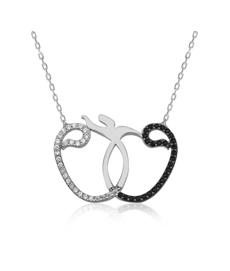 Gümüş Vav Semazen Bayan Kolye