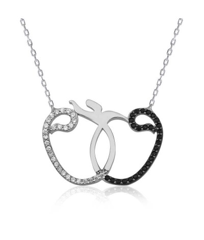 Gümüş Vav Semazen Bayan Kolye