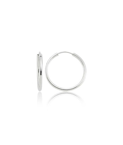 Gümüş Halka Küpe