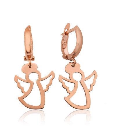 Gümüş Melek Küpe