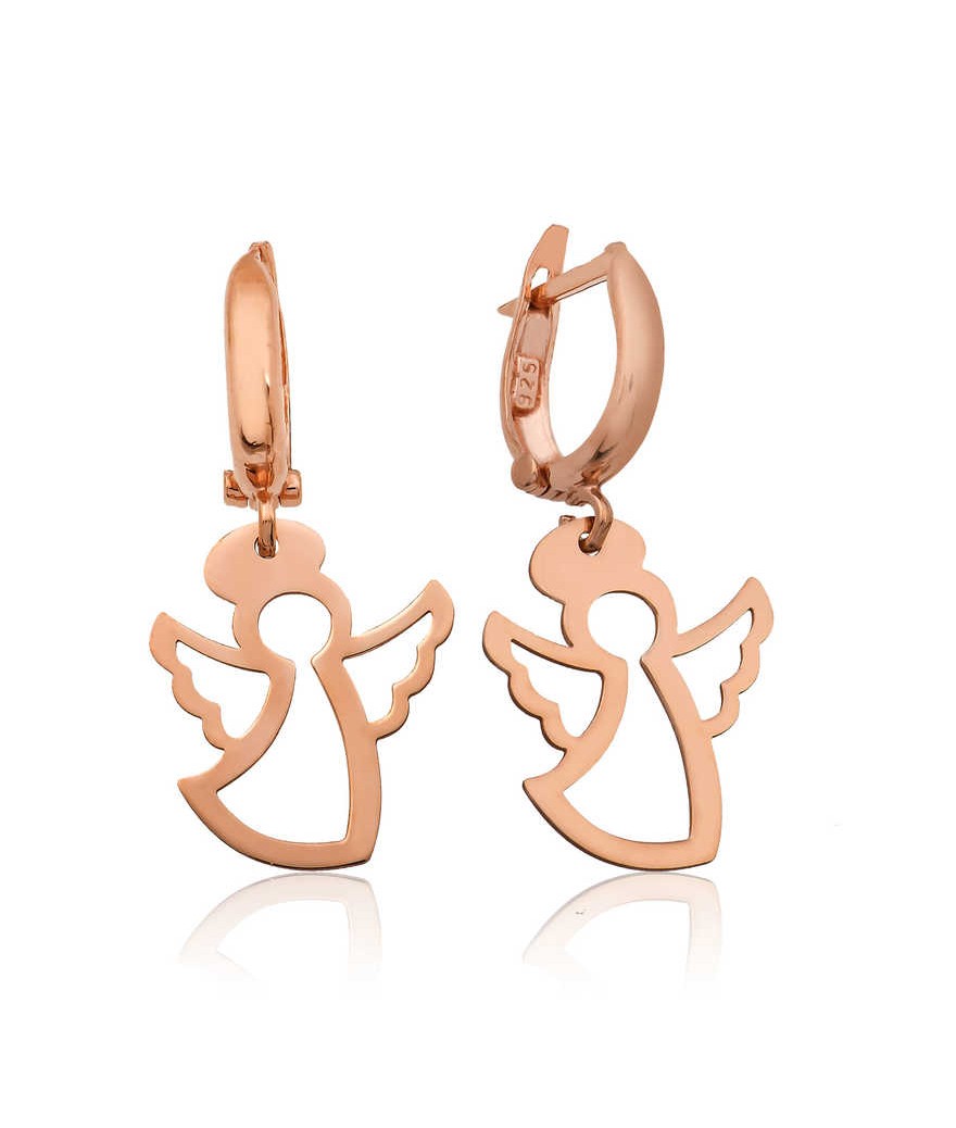 Gümüş Melek Küpe