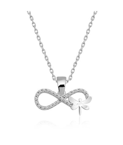 Gümüş Sonsuzluk Yusufcuk Bayan Kolye