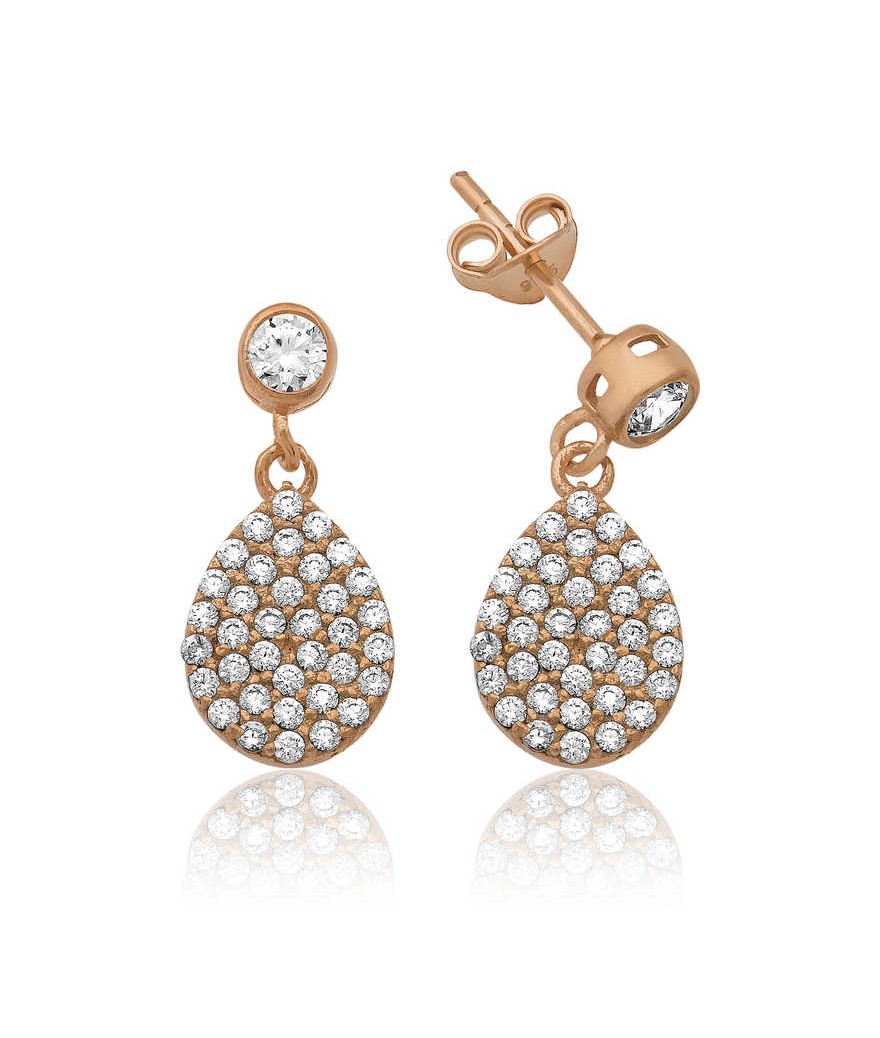 Gümüş Damla Küpe