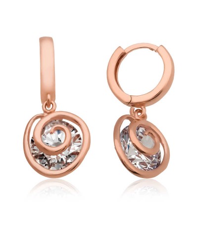 Gümüş Aşk Döngüsü Küpe