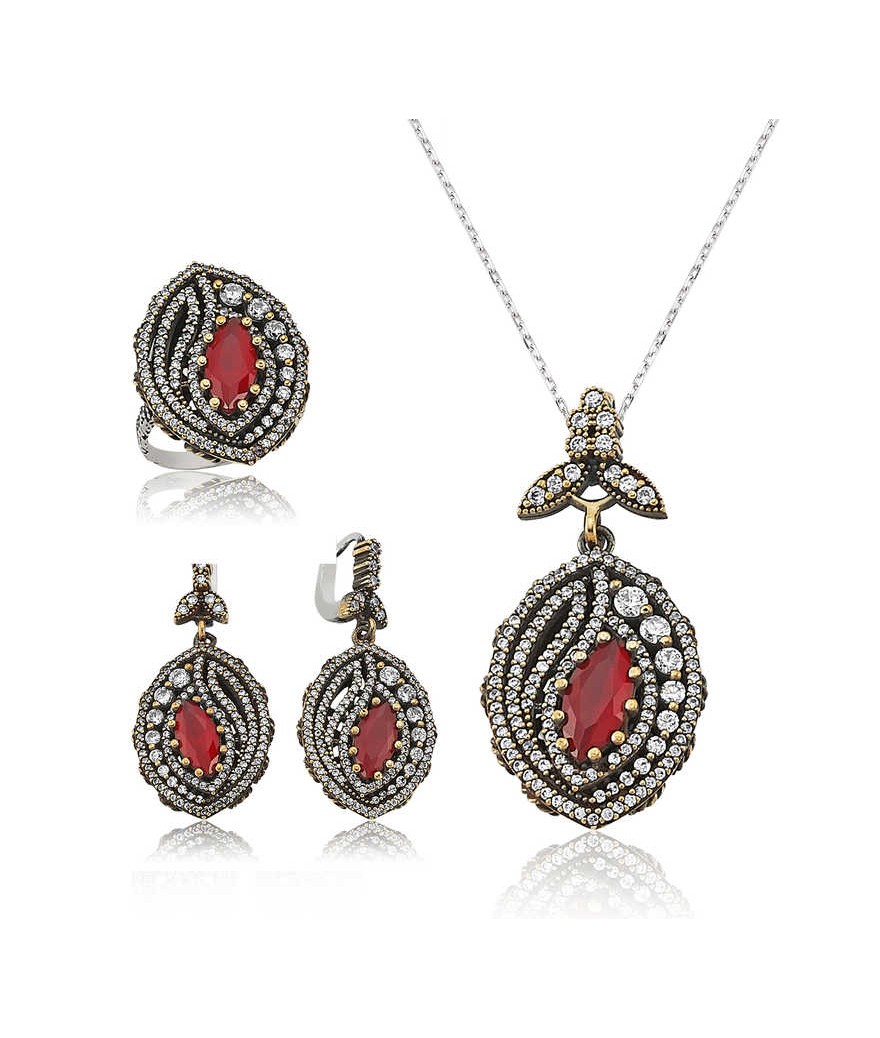 Gümüş Otantik Bayan Set