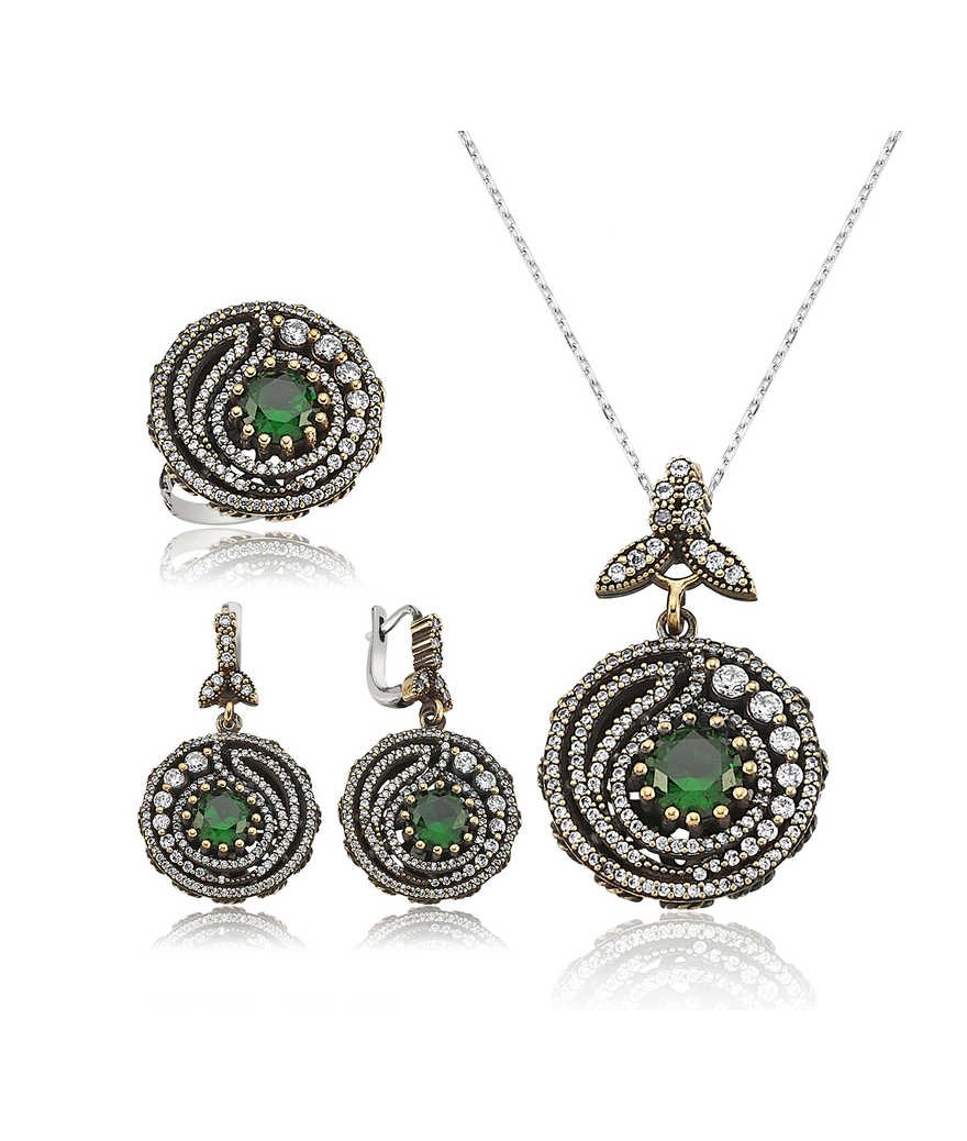 Gümüş Otantik Bayan Set