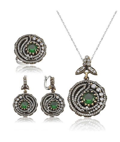 Gümüş Otantik Bayan Set