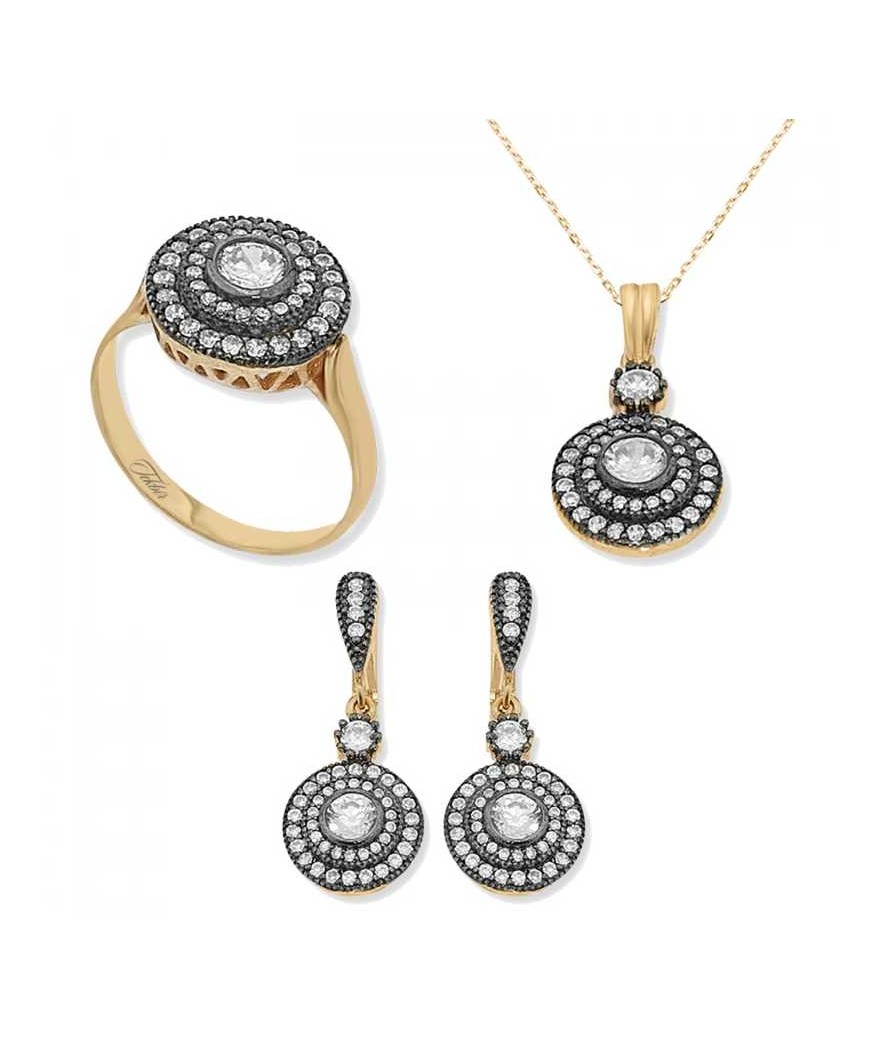 Gümüş Elmas Model Bayan Set