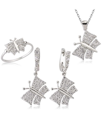 Gümüş Kelebek Bayan Set