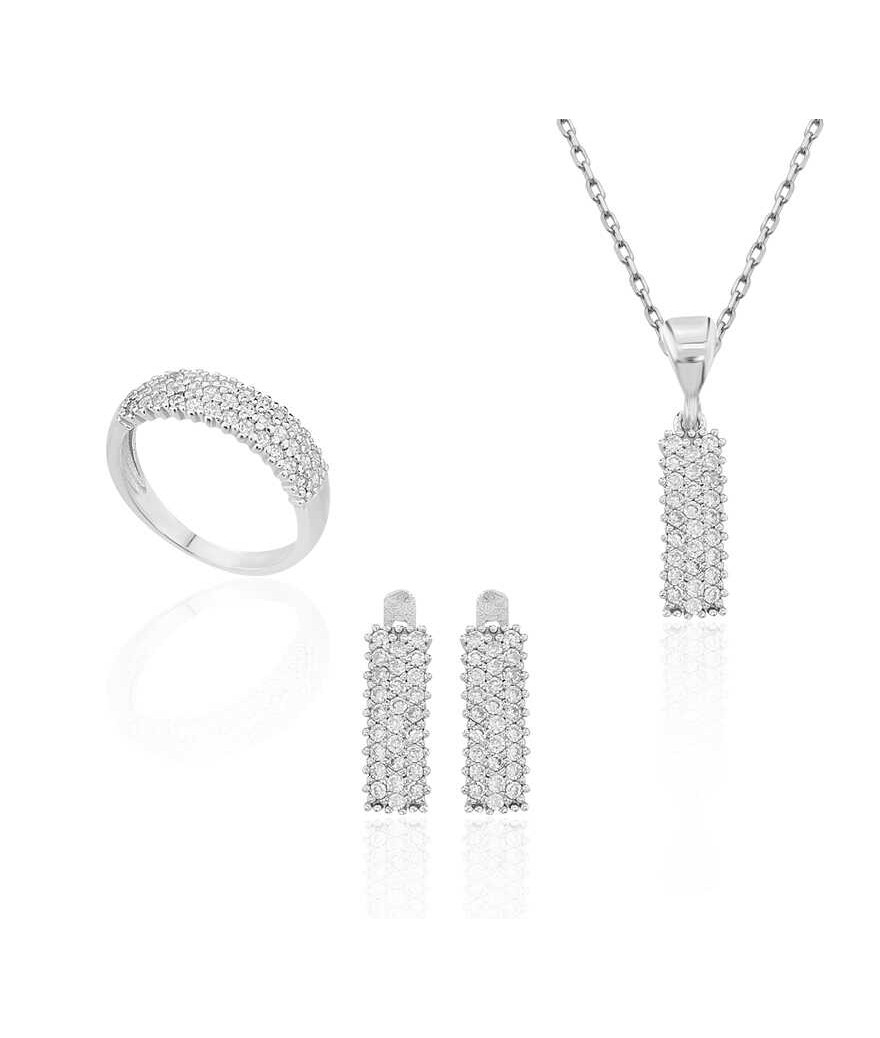 Gümüş Su Yolu Bayan Set