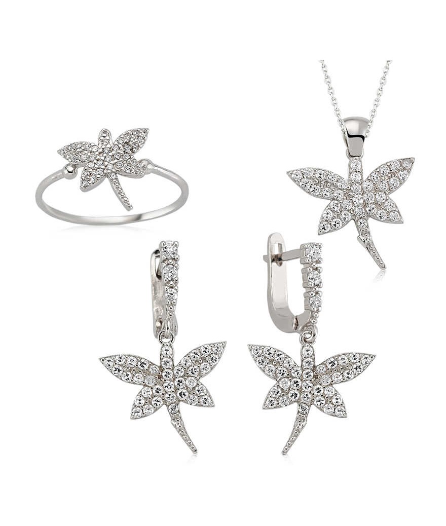 Gümüş Yusufçuk Bayan Set