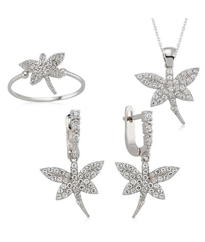 Gümüş Yusufçuk Bayan Set