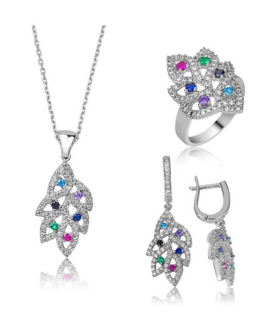 Gümüş Renkli Bayan Set