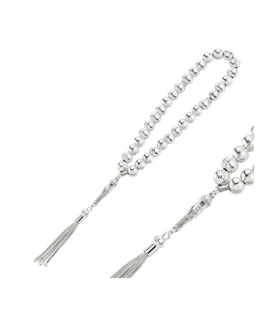 Kalemli Gümüş Tesbih