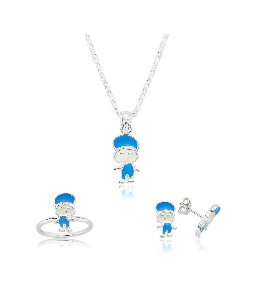 Gümüş Pepee Çocuk Set