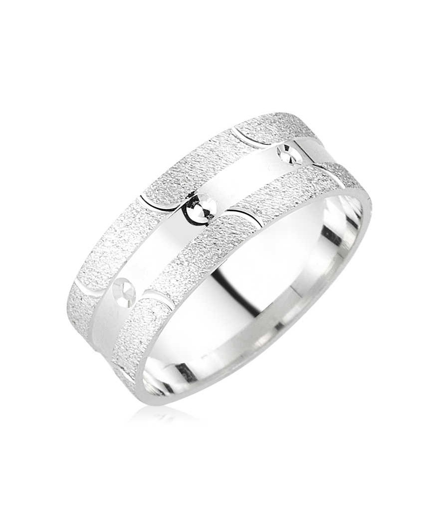 Gümüş Noktalı Alyans