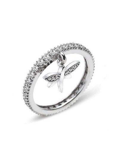 Gümüş Yusufçuk Tamtur Bayan Yüzük