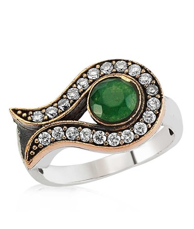 Gümüş Otantik Lale Bayan Yüzük