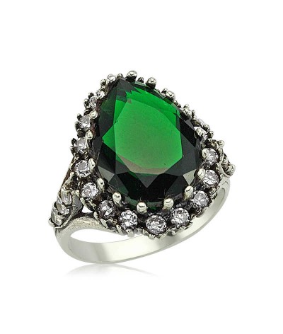 Gümüş Hürrem Sultan Bayan Yüzük