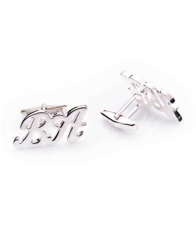 Kişiye Özel Gümüş Harf Kol Düğmesi