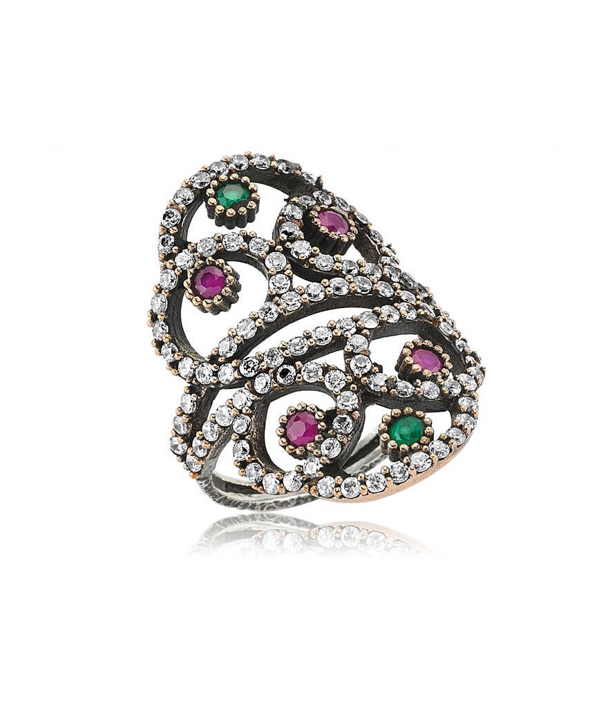 Gümüş Otantik Bayan Yüzük