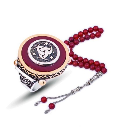 Gümüş Abanoz Taşlı Teşkilatı Mahsusa Erkek Yüzük