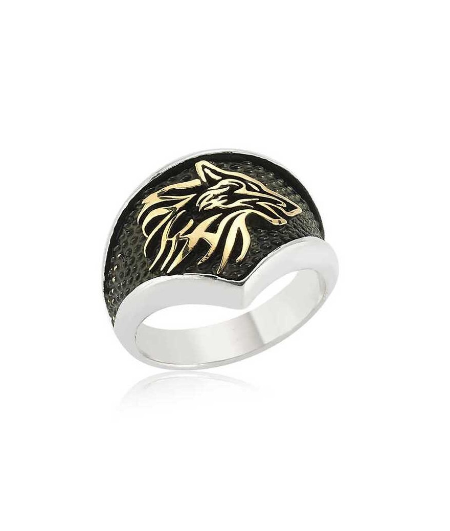 Gümüş Kurt Seyit Erkek Yüzük