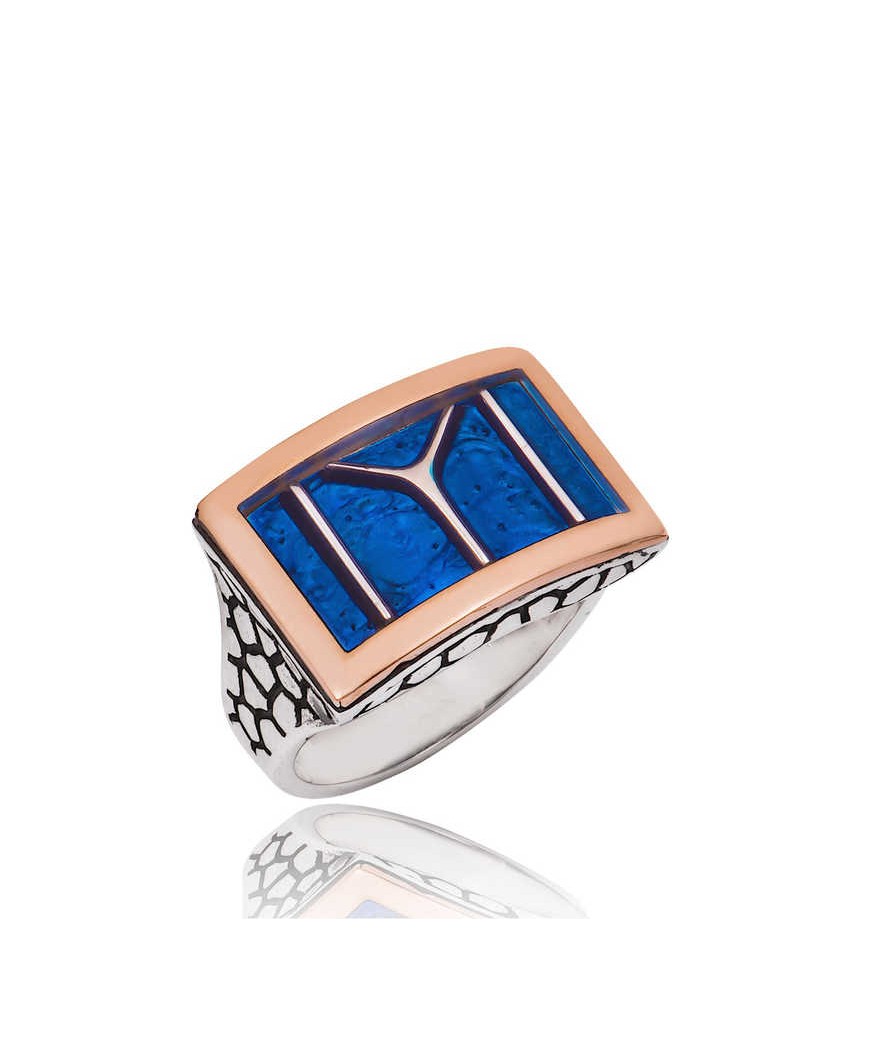 Gümüş Diriliş Kayı Boyu Yüzüğü