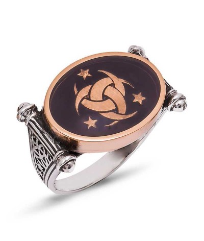 Gümüş Teşkilatı Mahsusa Erkek Yüzük