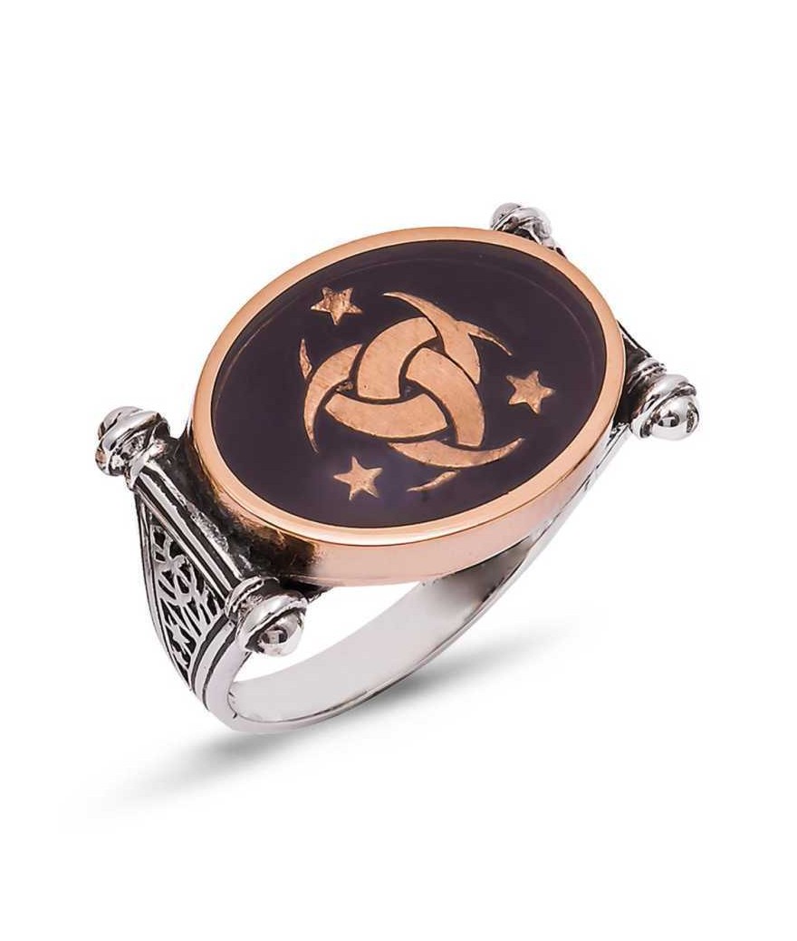 Gümüş Teşkilatı Mahsusa Erkek Yüzük