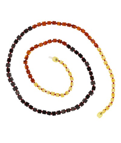 Yetişkin Damla Kehribar Kolye