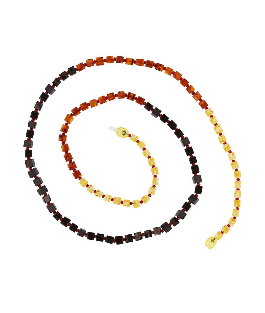 Yetişkin Damla Kehribar Kolye