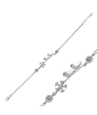 Gümüş Çalıkuşu Bayan Bileklik