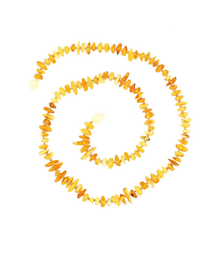 Yetişkin Damla Kehribar Kolye