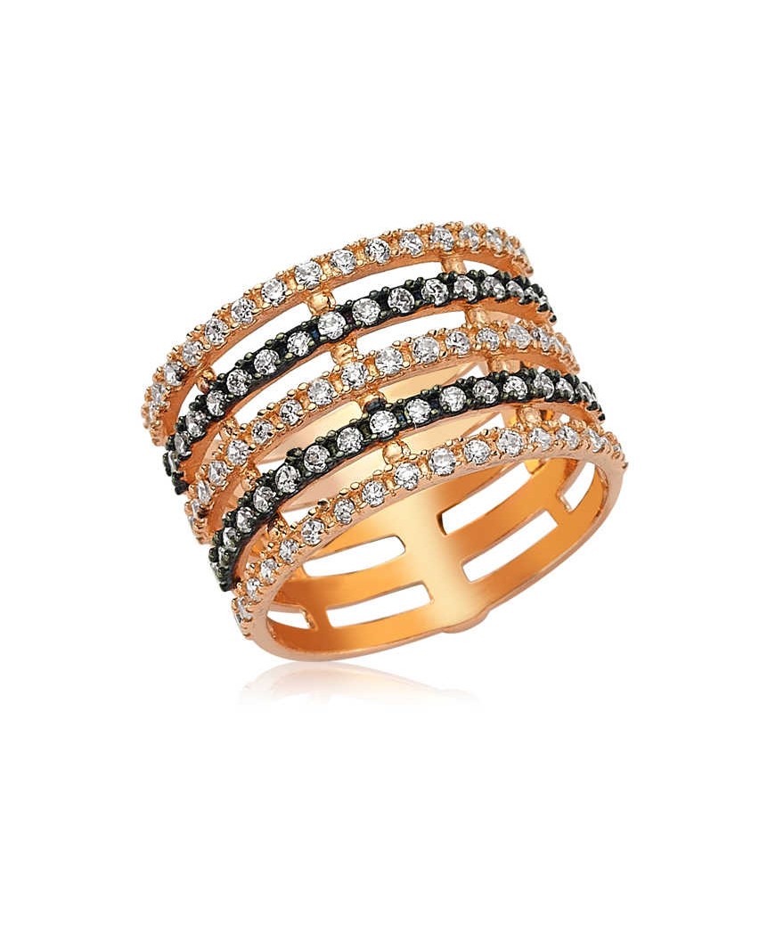 Gümüş Rose Tamtur Bayan Yüzük