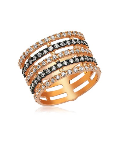 Gümüş Rose Tamtur Bayan Yüzük