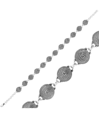 Gümüş Telkari Bayan Bileklik