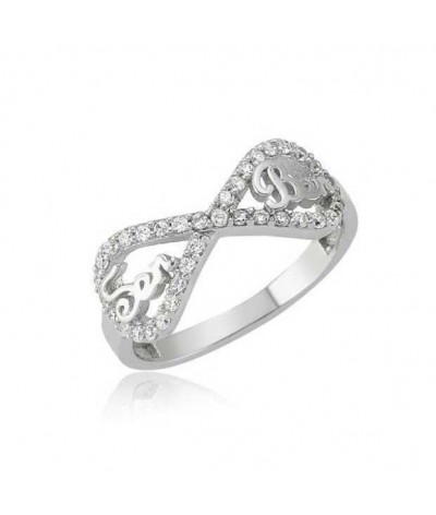 Gümüş Sen Ben Sonsuzluk Bayan Yüzük