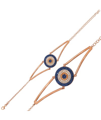 Gümüş Nazar Bayan Bileklik