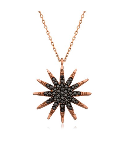 Gümüş Kutup Yıldızı Bayan Kolye