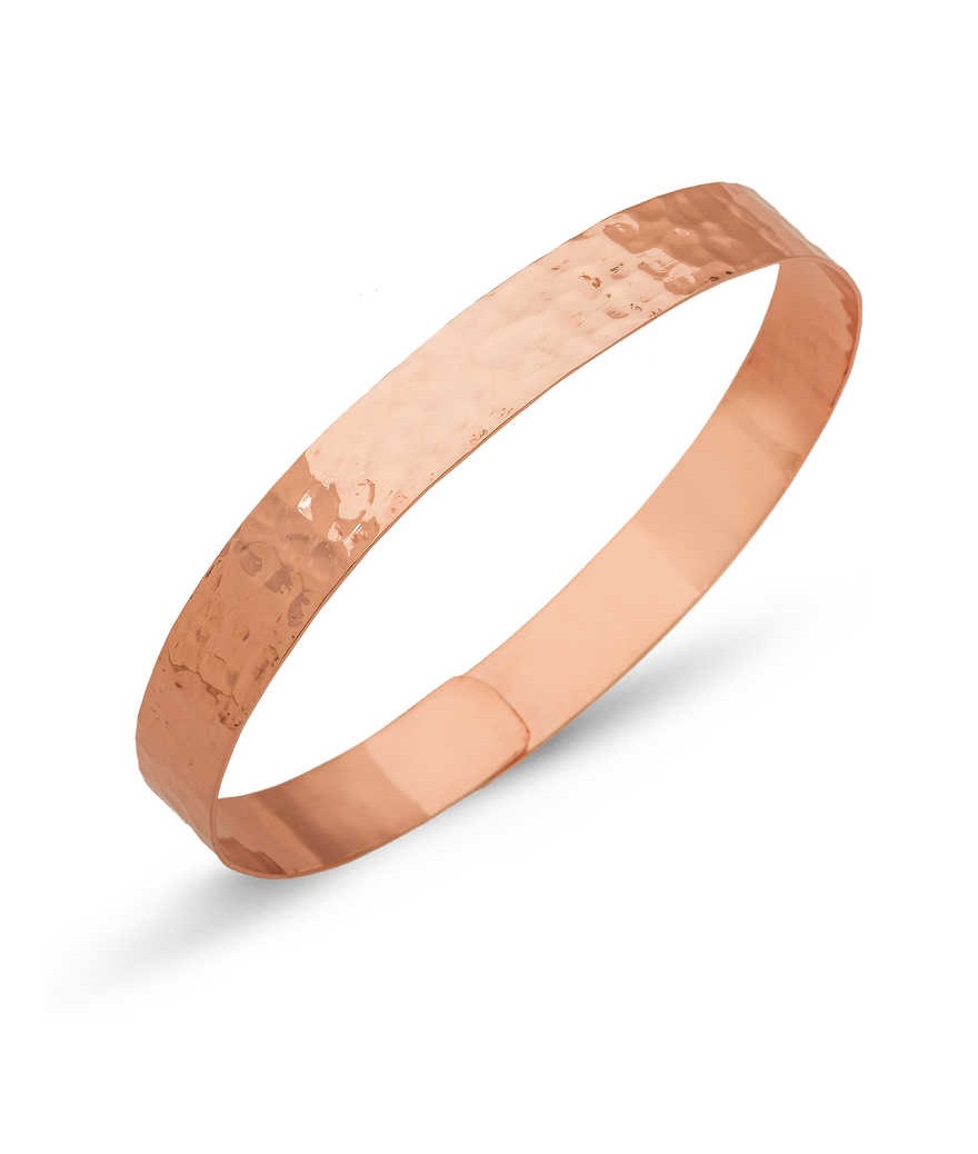 Gümüş Elişi Dövme Bayan Bilezik