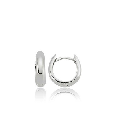 Gümüş Halka Küpe