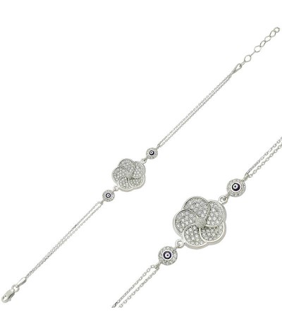 Gümüş Papatya Bayan Bileklik