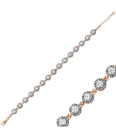 Gümüş Su Yolu Bayan Bileklik