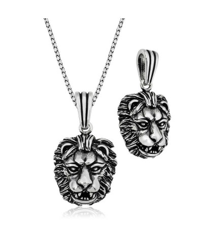 ​Gümüş Aslan Kolye