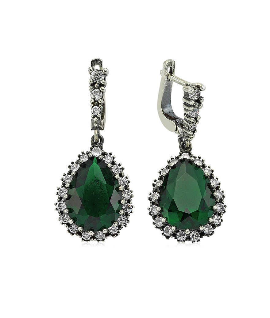 Gümüş Hürrem Sultan Bayan Küpe