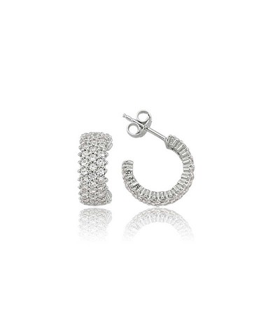 Gümüş Tamtur Küpe