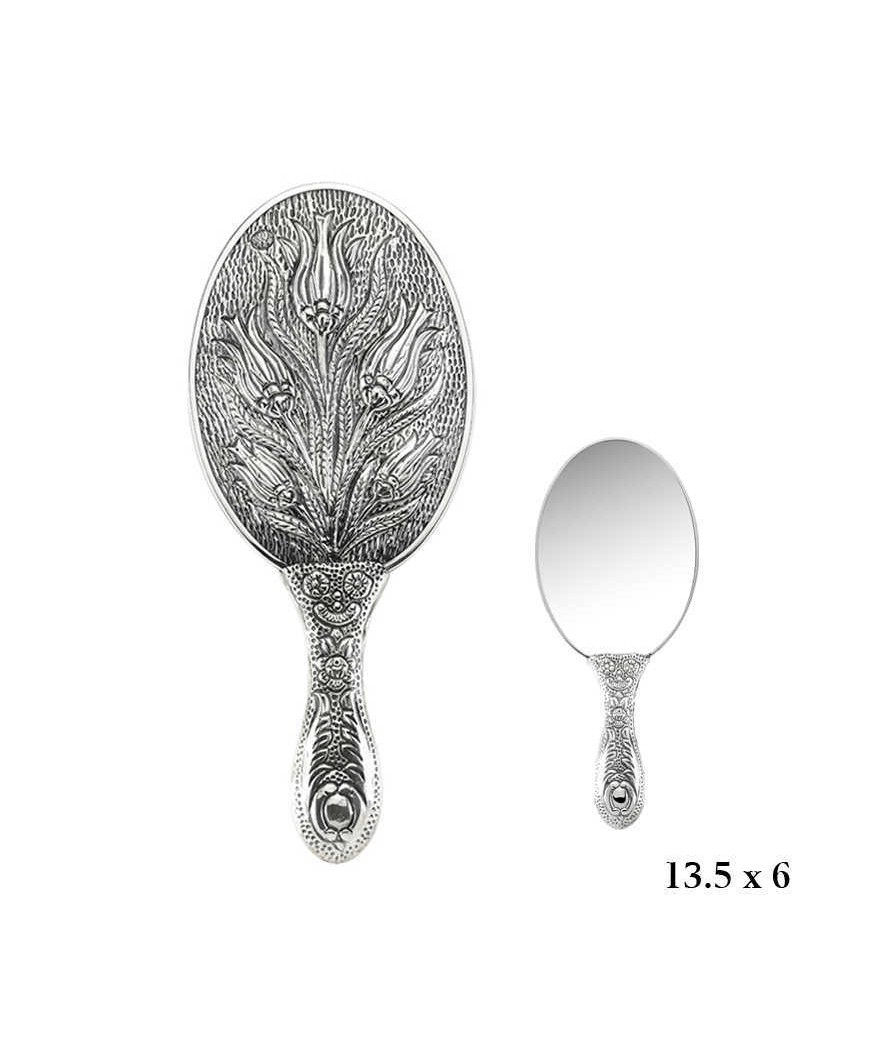 Lale Motifli El Aynası