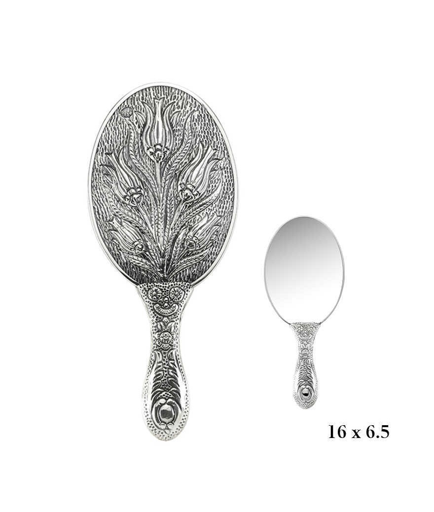 Lale Motifli El Aynası