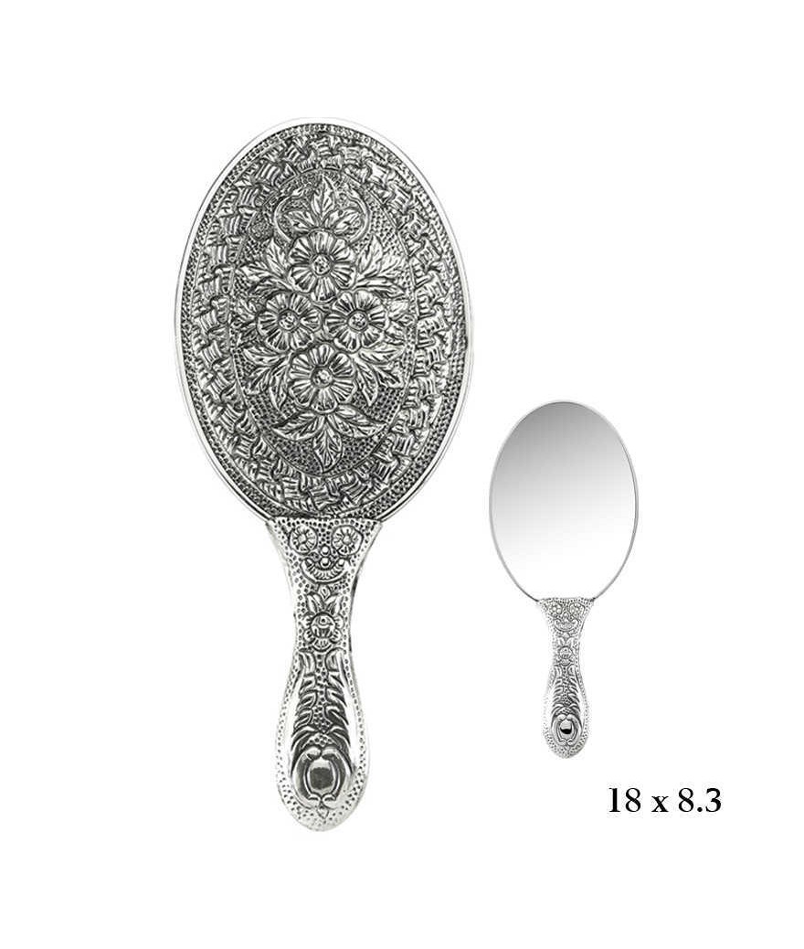 Papatya Motifli El Aynası